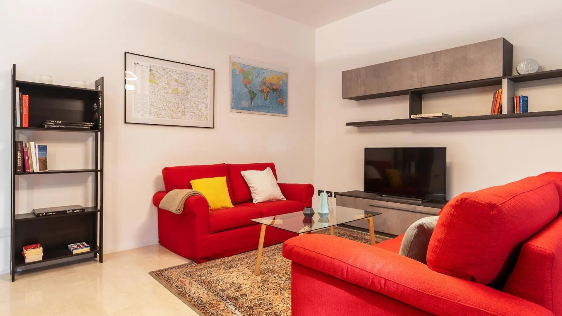 아파트 Frassini Flexyrent Apt. Aircon 밀라노 이탈리아